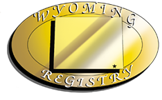 Wyoming State Registry Seal